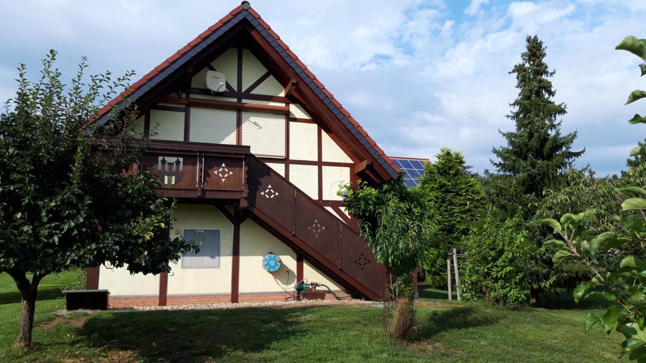 Ferienwohnung Zur Saaleaue Wettin Exterior photo